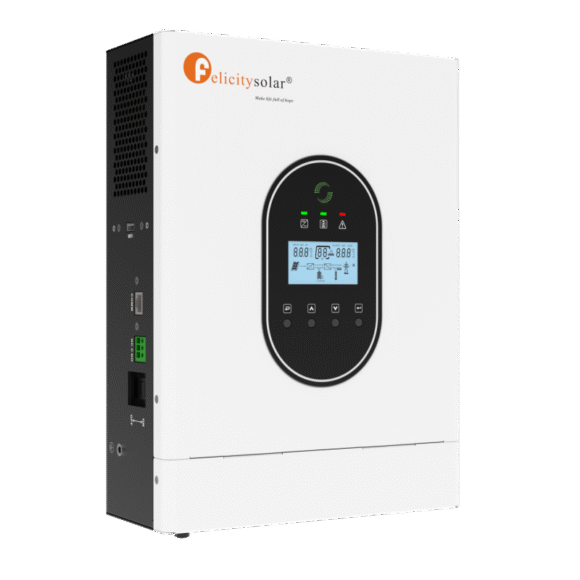 Felicity Solar IVCM 1012 PRO – 1 kW / 12 V Pure Sine Wave Hybrid Inverter Charger