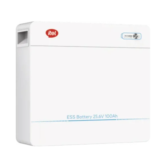 itel 2560Wh Lithium Battery Wall Mounted 24V 100Ah 2.56kWh IPW-25100